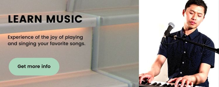 Music Lesson Banner WordPress